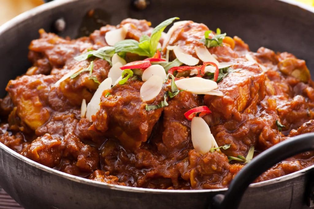 Beef Madras In Stewpot
