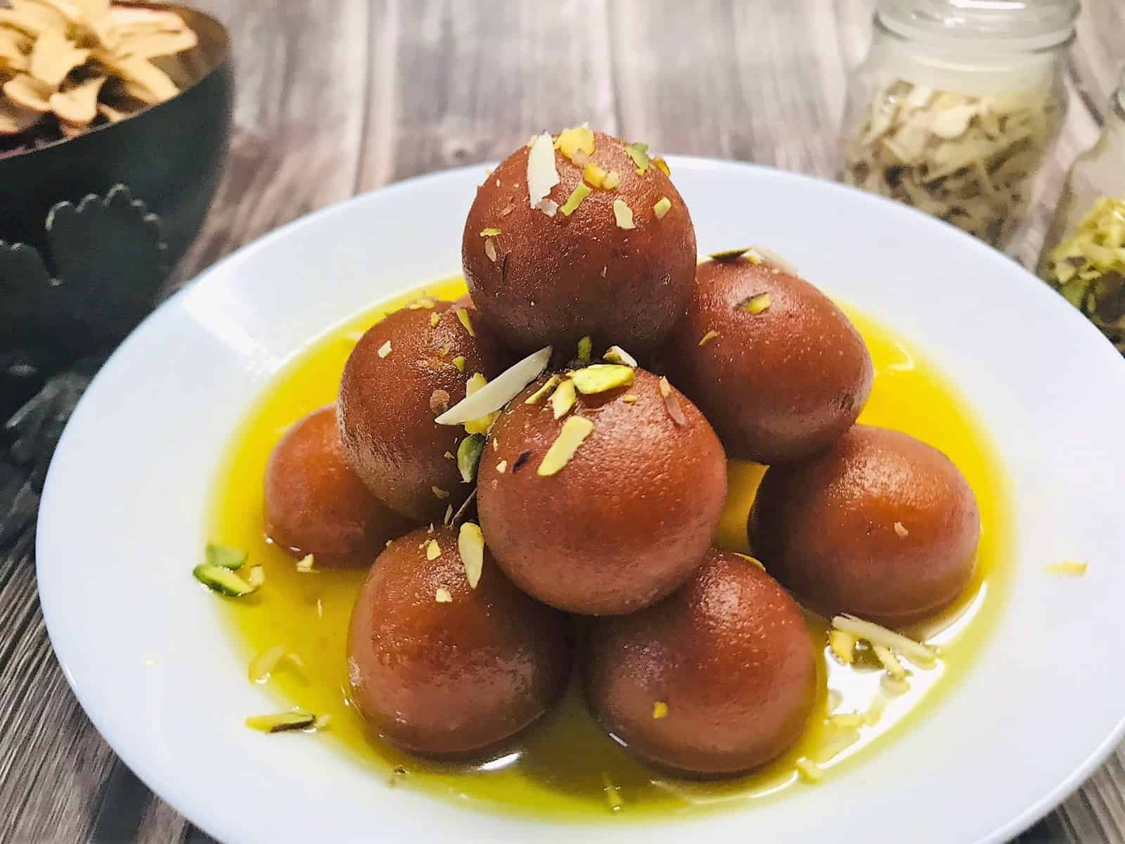 Gulab Jamun | Indulge in Indian Delights: Spice N Ice's Irresistible Desserts