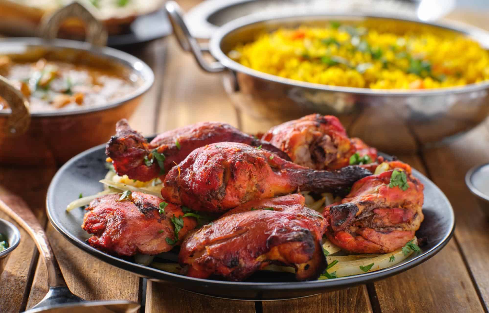 tandoori chicken, indian non veg food