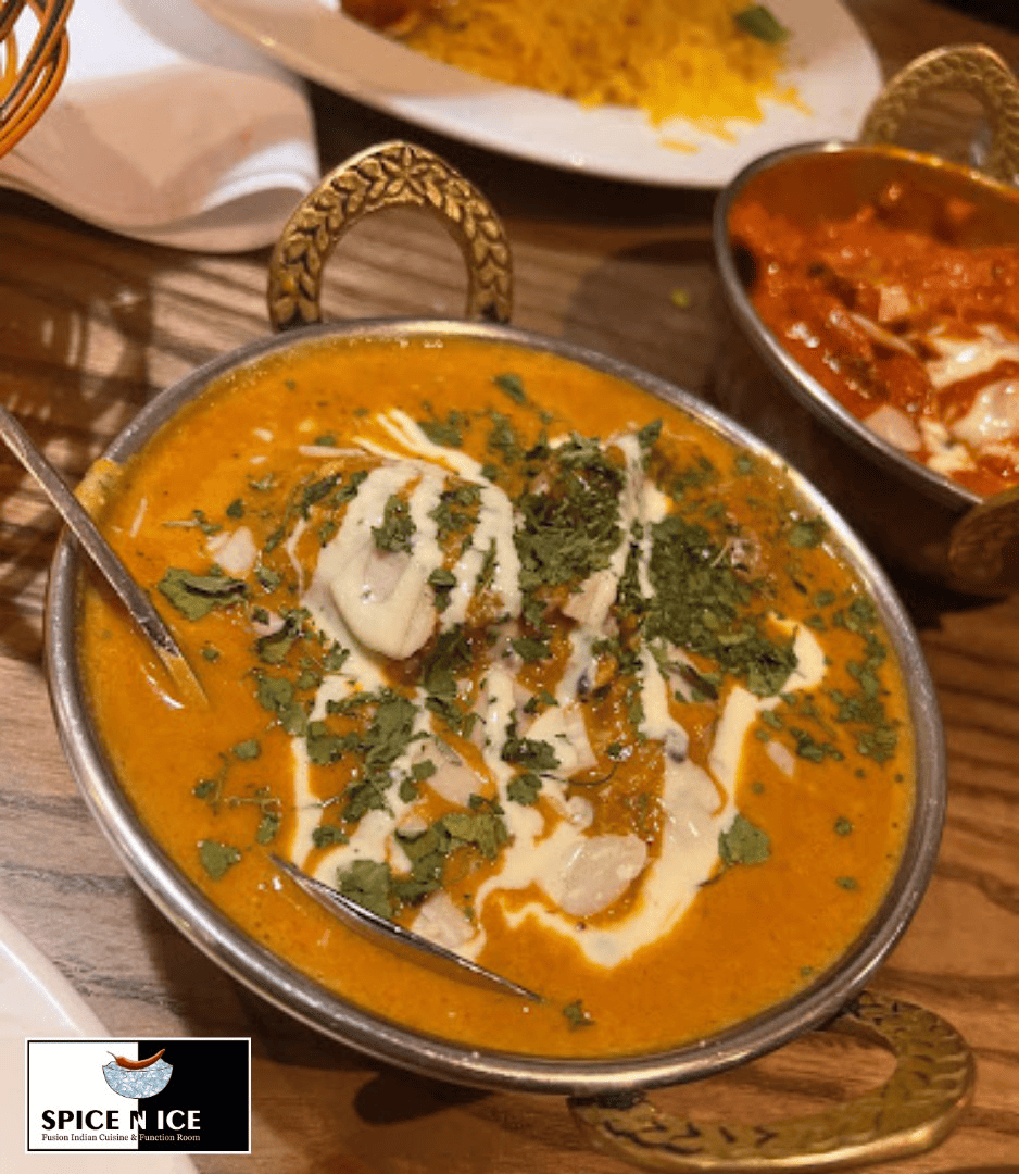 Korma is an assortment of creamy, spiced kormas with meats and vegetables.